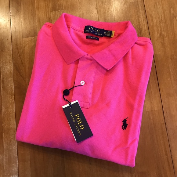 POLO RALPH LAUREN Pink Polo Shirt